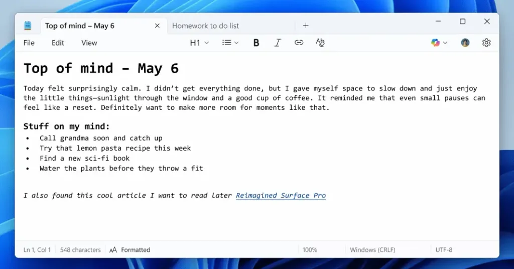 Notepad